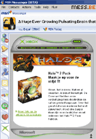 xbox msn messenger tab